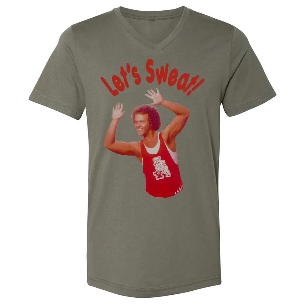 Unisex V-Neck T-Shirt - J5V38DGZ - Military Green - 15