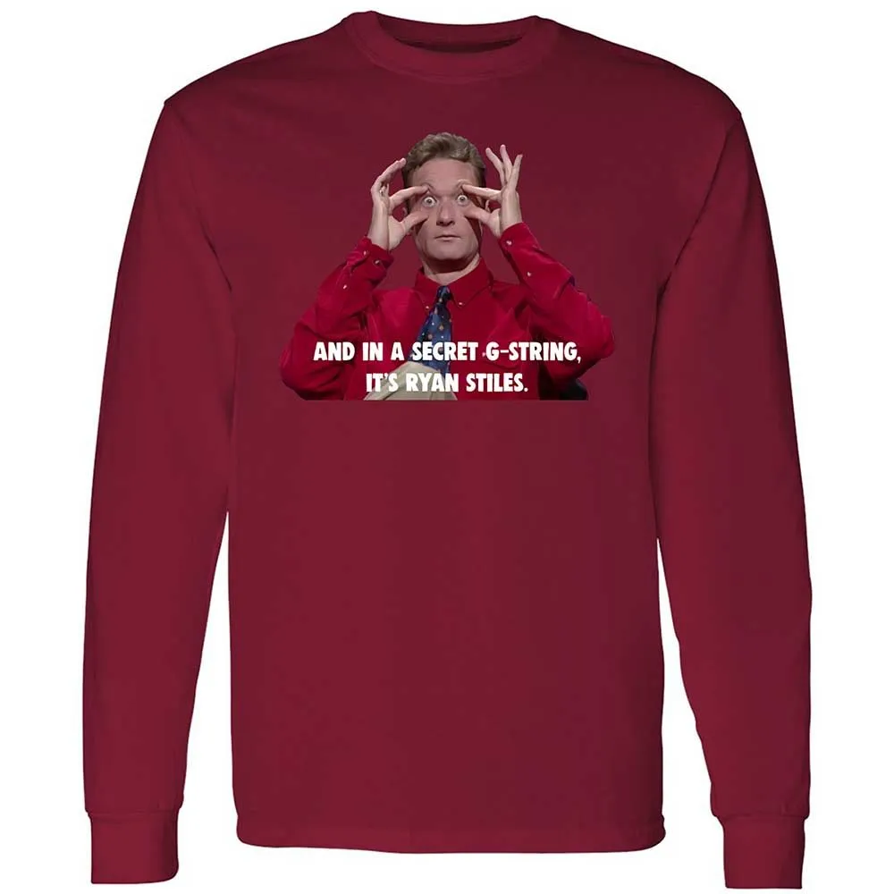 Long Sleeve T-Shirt - 2FDJXZWR - Cardinal Red - 7