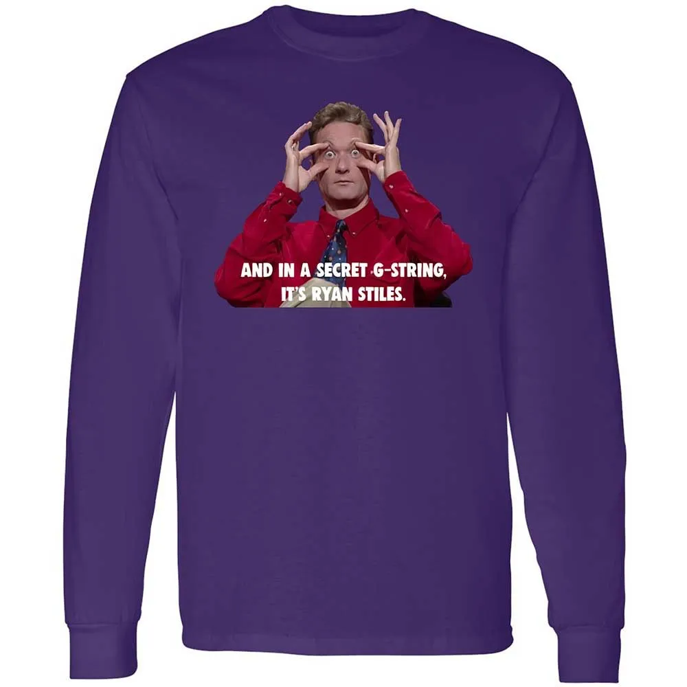 Long Sleeve T-Shirt - 2FDJXZWR - Purple - 12