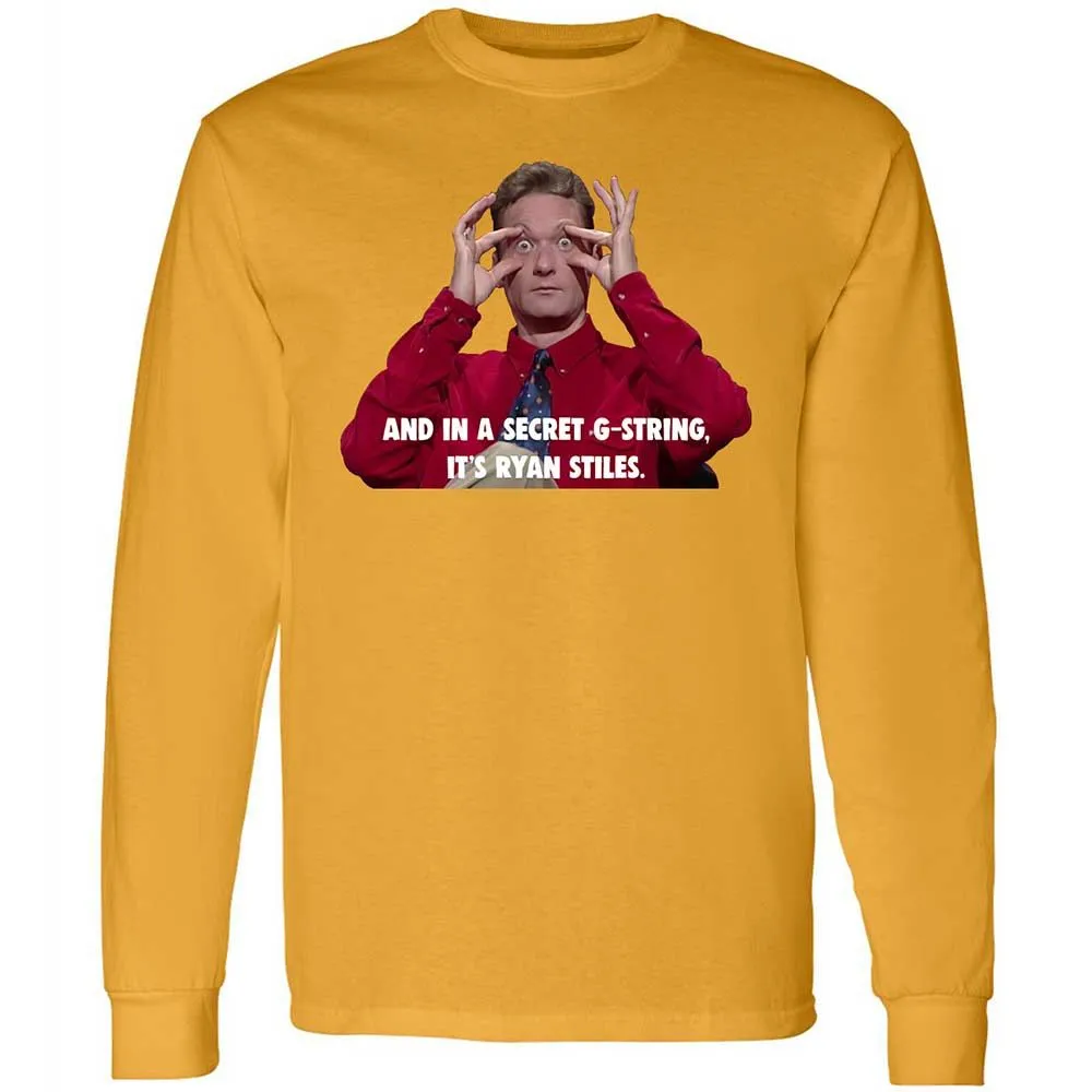 Long Sleeve T-Shirt - 2FDJXZWR - Gold - 13