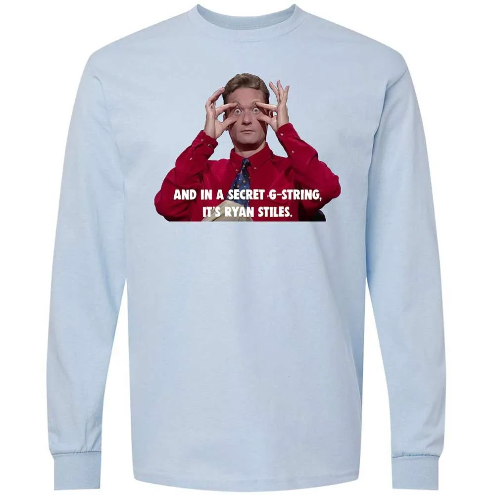 Long Sleeve T-Shirt - 2FDJXZWR - Light Blue - 18