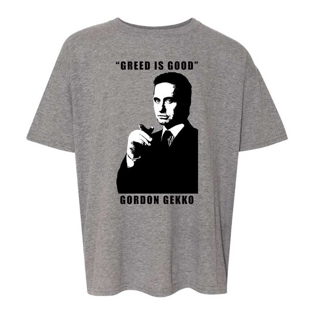 Greed is good - Graphite Heather - 18