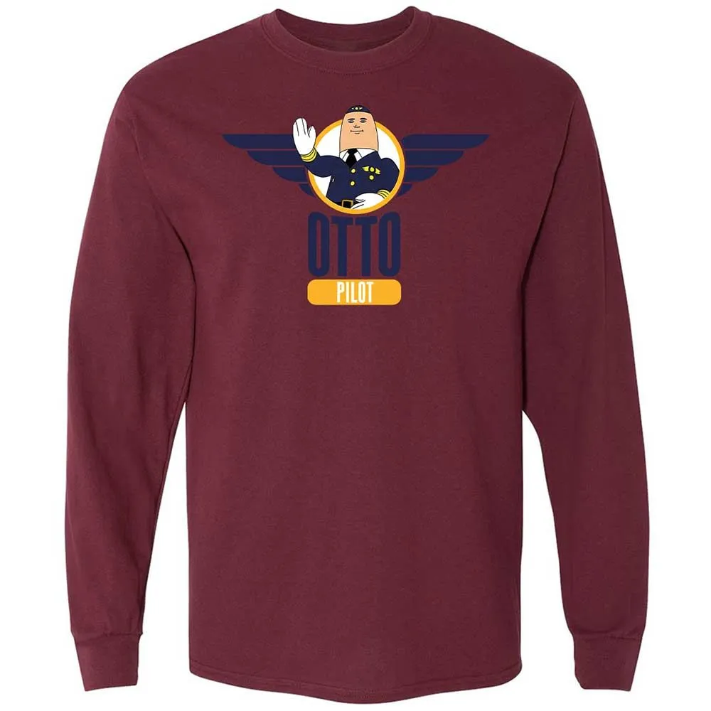 Long Sleeve T-Shirt - 4YGGAK1G - Maroon - 16