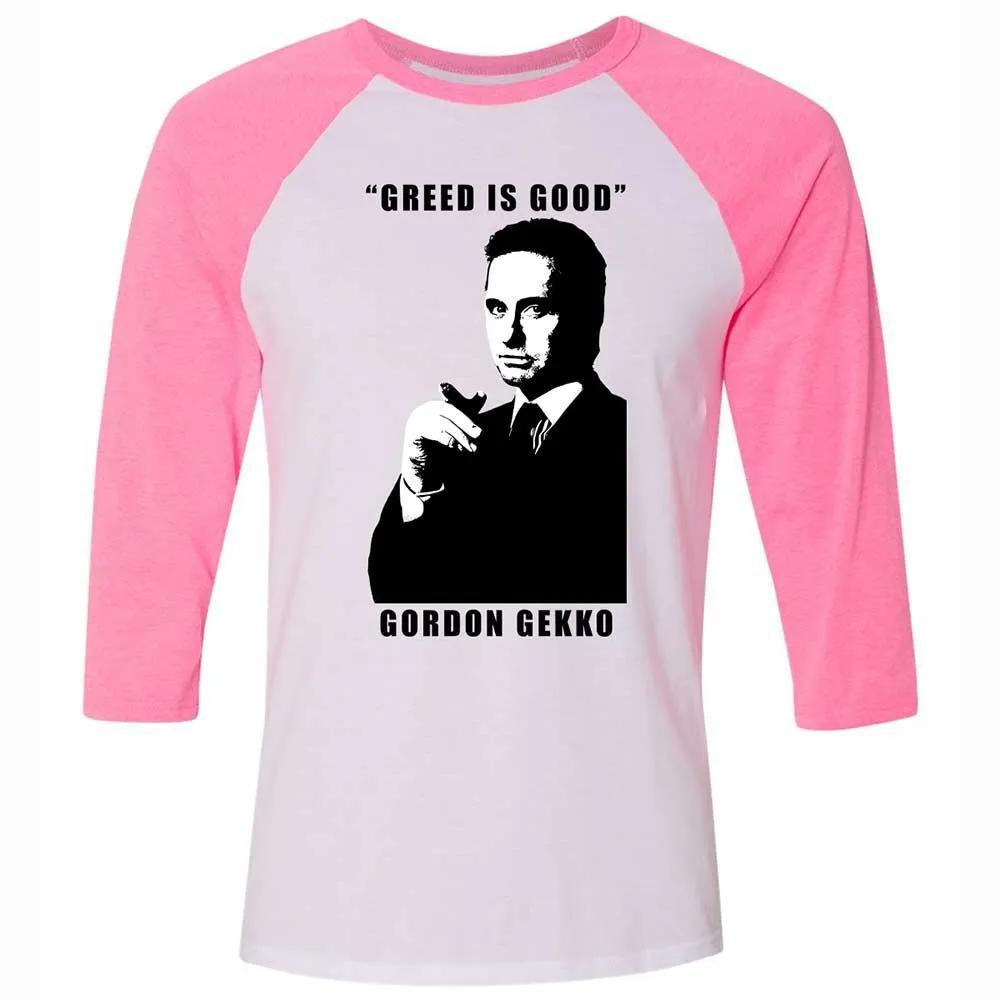 Greed is good - White/Neon Pink - 12