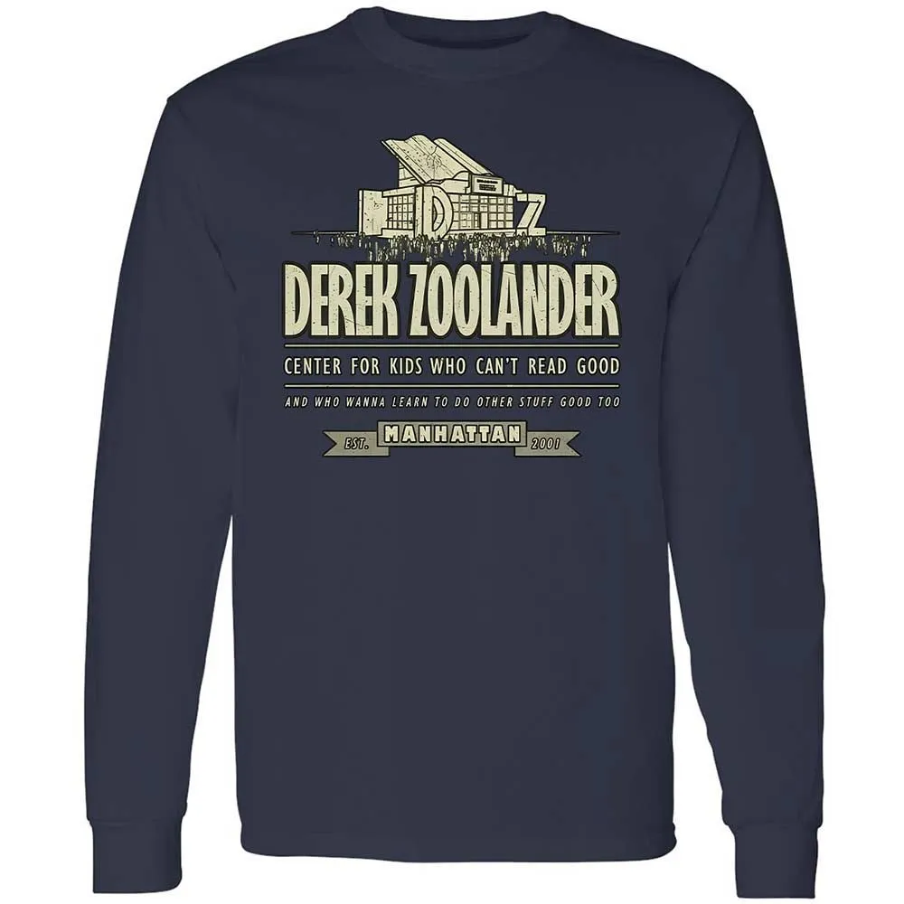 Long Sleeve T-Shirt - 5X8EHEZW - Navy - 2