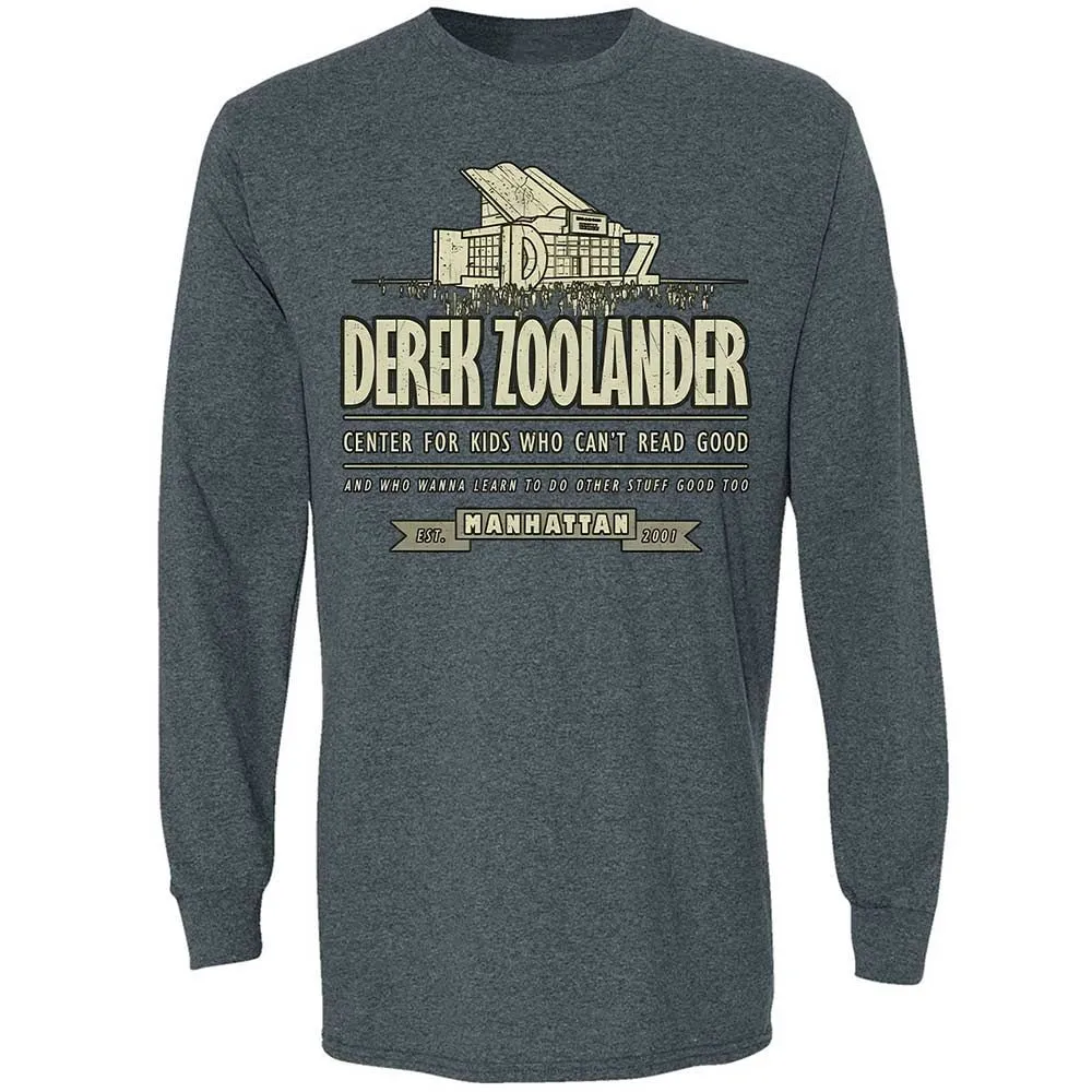 Long Sleeve T-Shirt - 5X8EHEZW - Dark Heather - 5