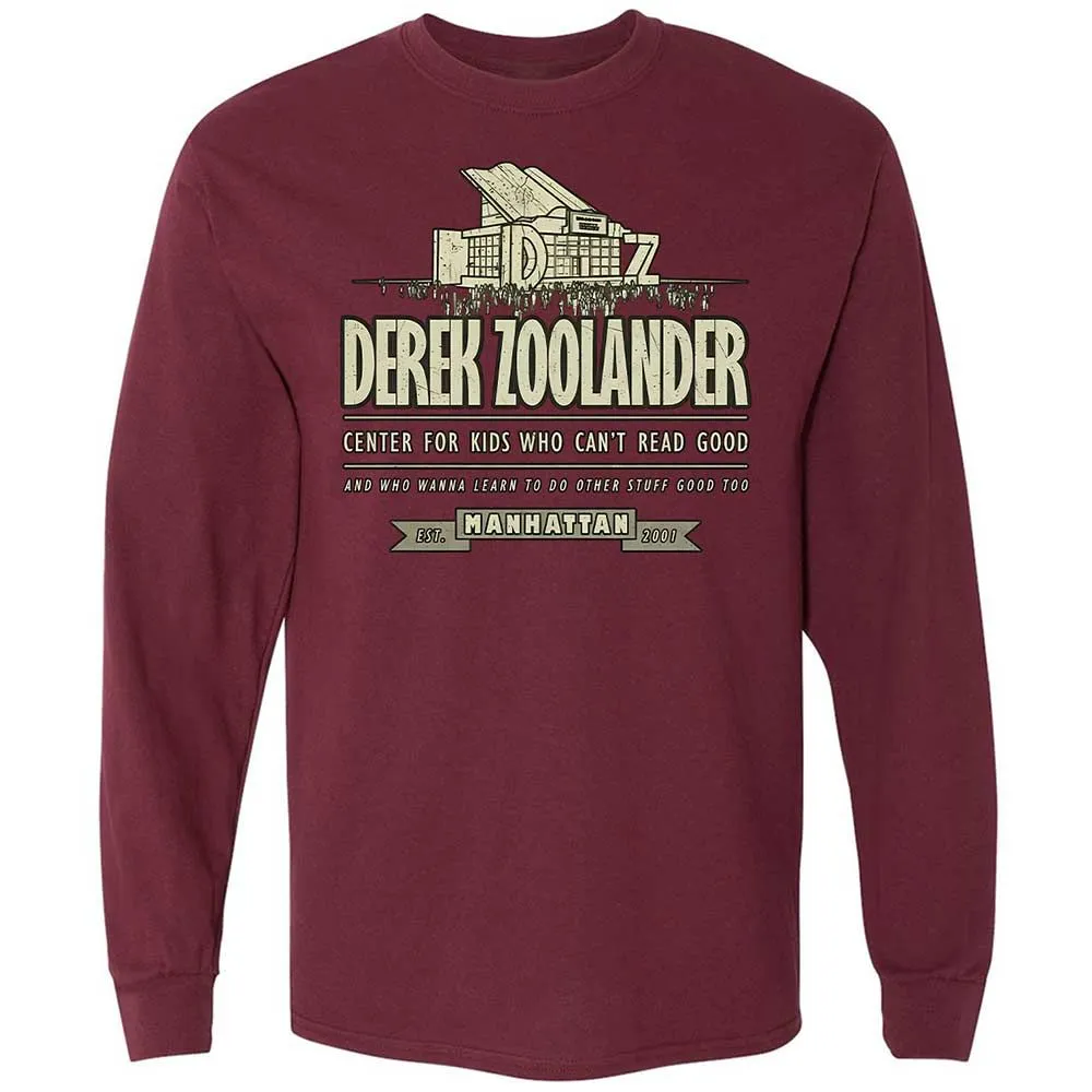 Long Sleeve T-Shirt - 5X8EHEZW - Maroon - 6