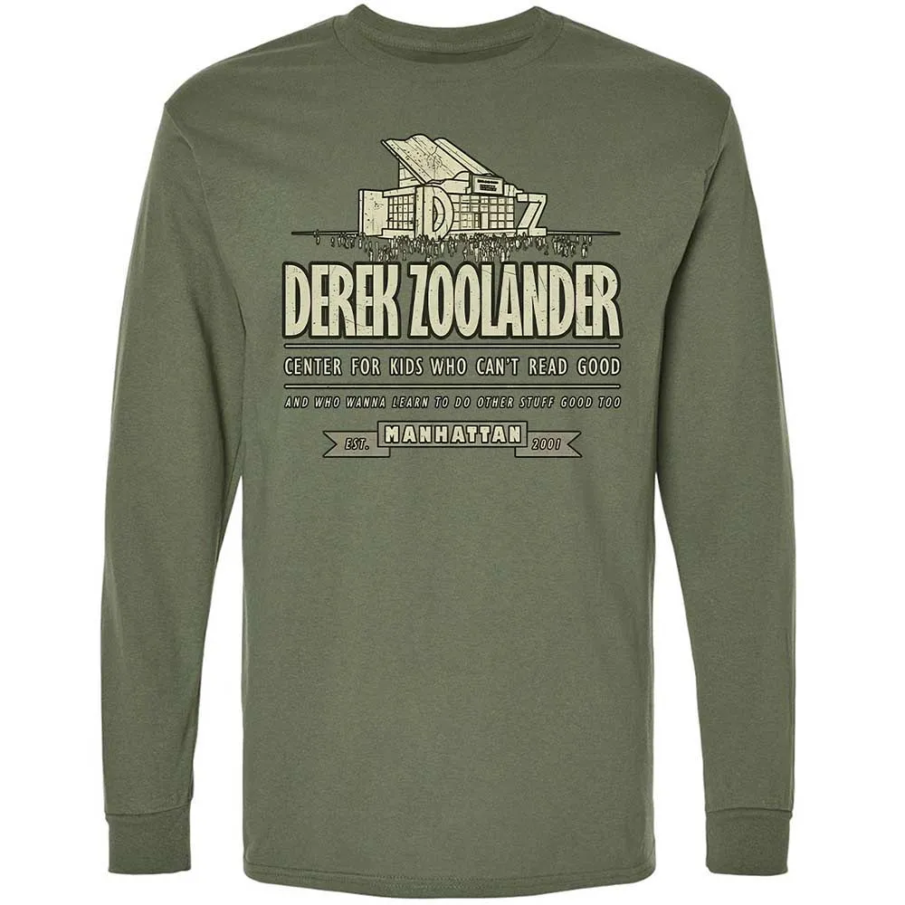 Long Sleeve T-Shirt - 5X8EHEZW - Military Green - 9