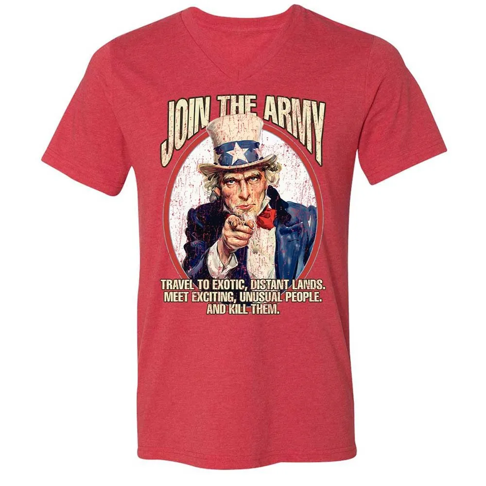 Join The Army - Heather Red - 7