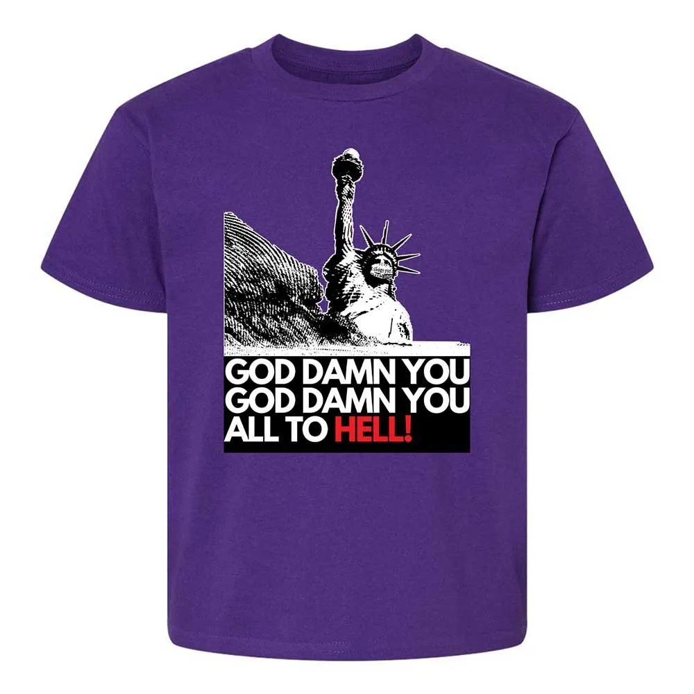 God damn you all to hell! - Purple - 11
