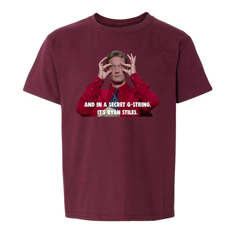 Kids T-Shirt - QYU5NNMV - Maroon - 14