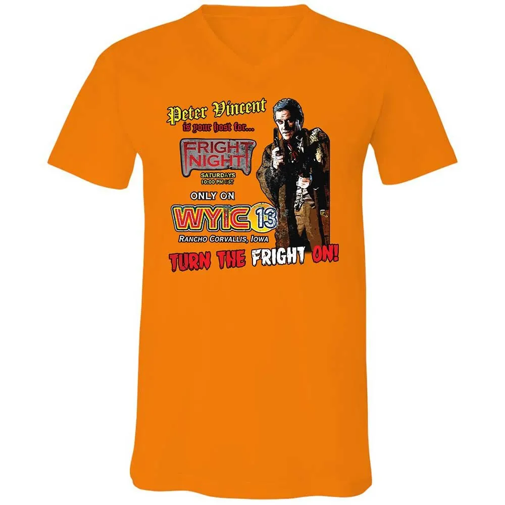 Peter Vincent Fright horror night cult - Orange - 12