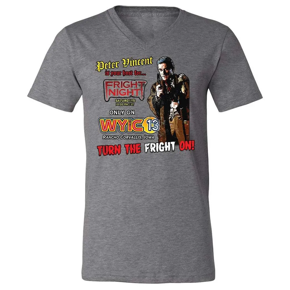 Peter Vincent Fright horror night cult - Deep Heather - 14