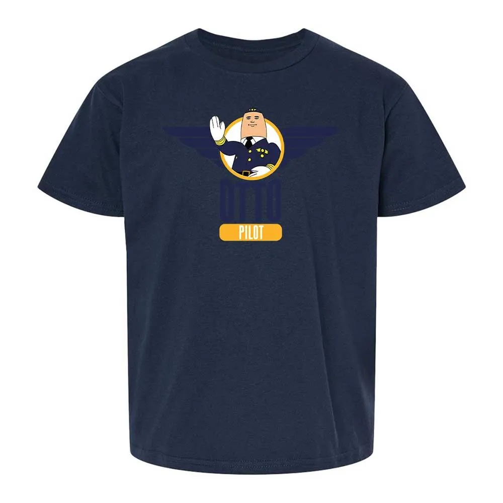 Kids T-Shirt - D6BD1L8K - Navy - 8