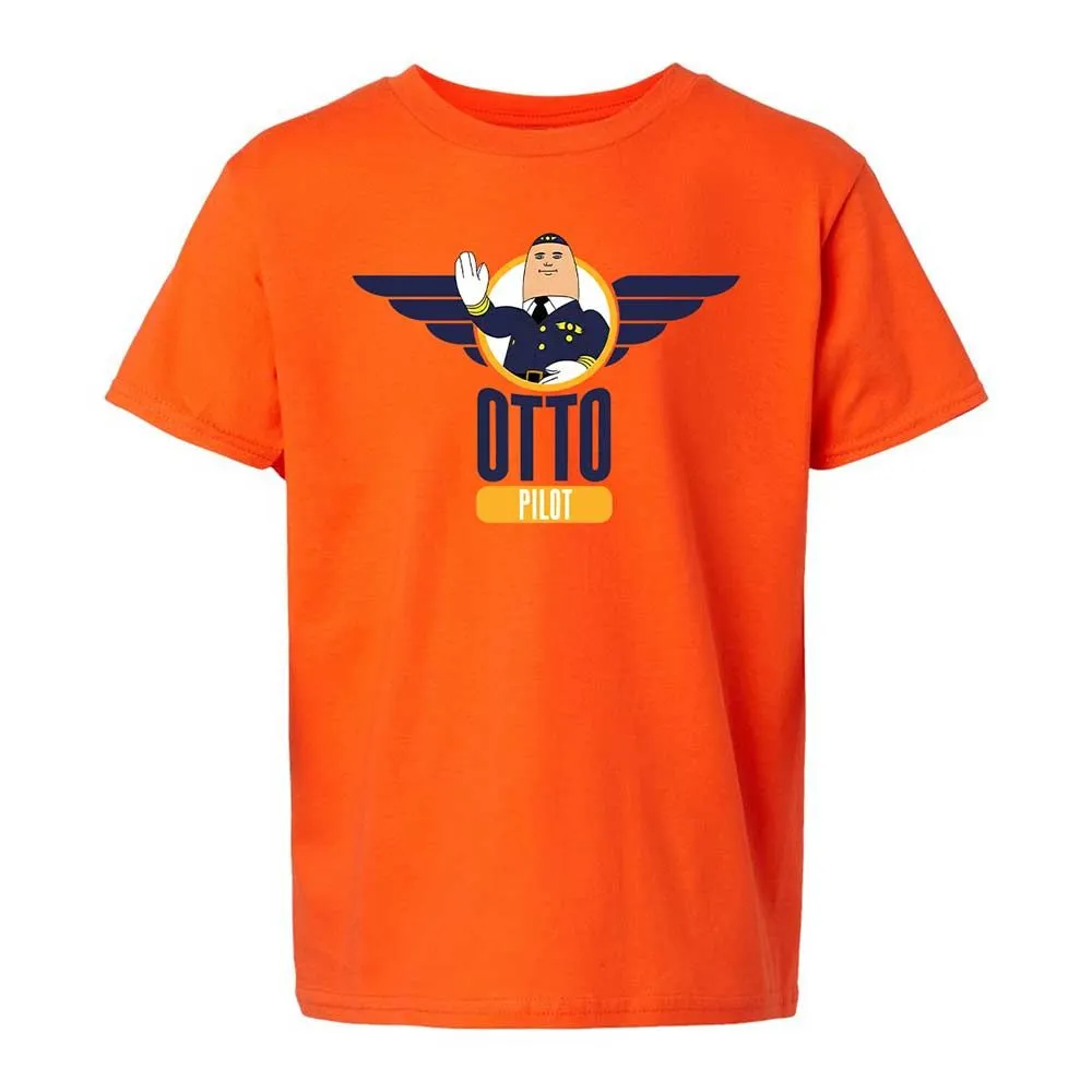 Kids T-Shirt - D6BD1L8K - Orange - 13