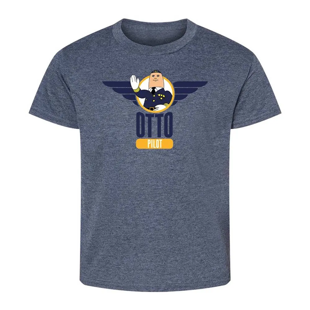 Kids T-Shirt - D6BD1L8K - Heather Navy - 15