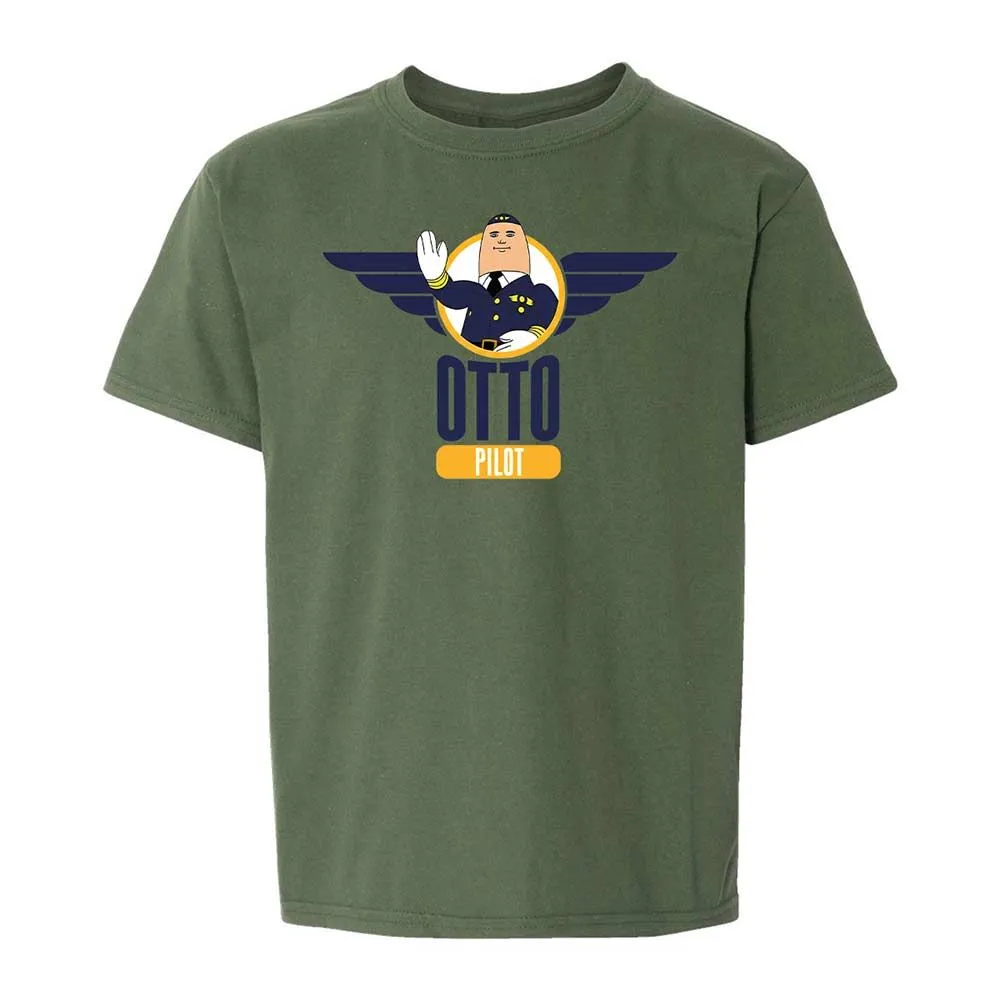 Kids T-Shirt - D6BD1L8K - Military Green - 20