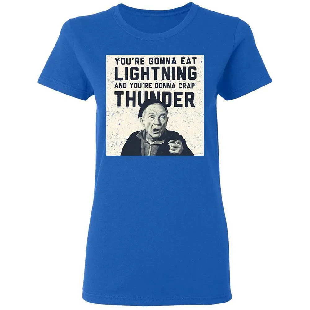 Women's T-Shirt - 89QRDMYG - Royal - 3