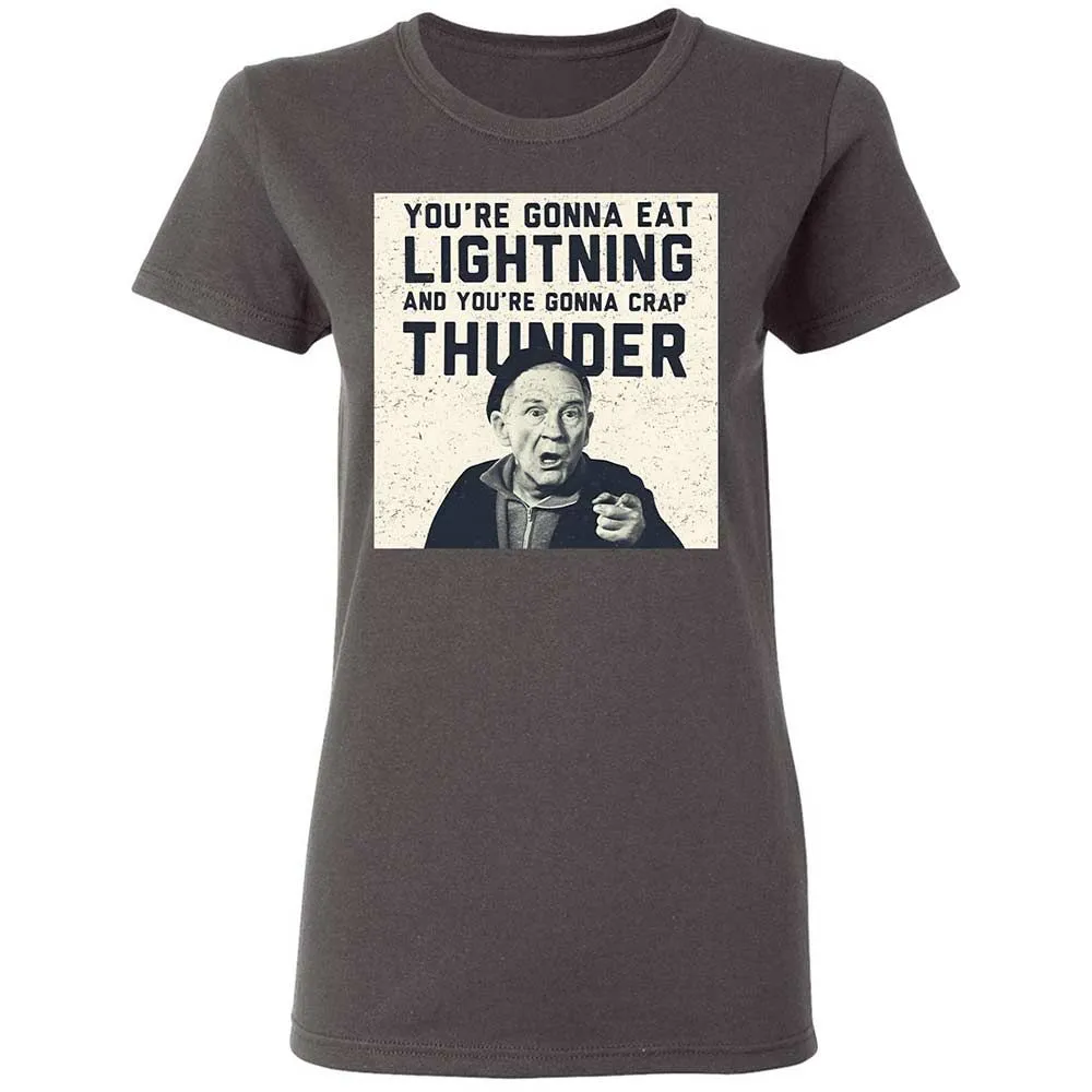 Women's T-Shirt - 89QRDMYG - Charcoal - 4