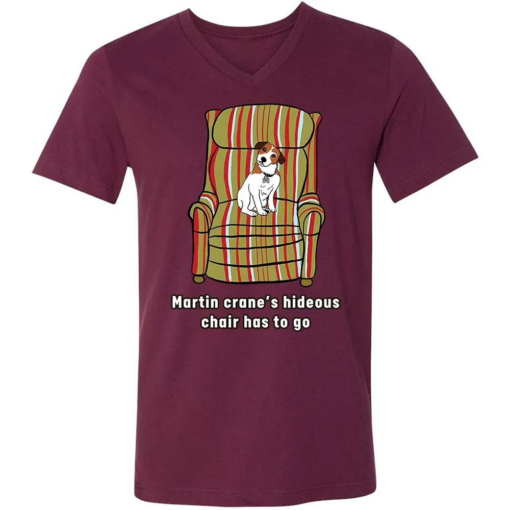 Martin crane hideous chair has to go - Maroon - 14