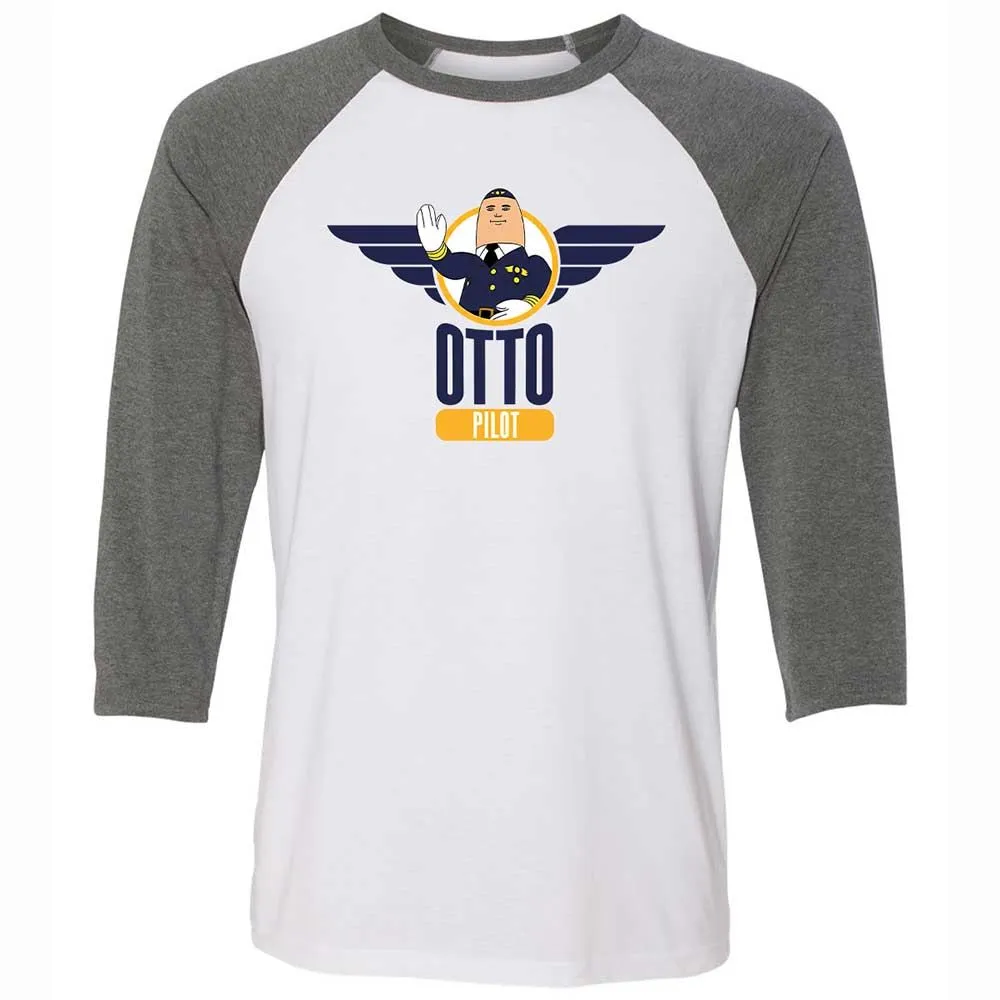 Unisex 3/4 Baseball Tee - NTTMNKKD - White/Deep Heather - 11