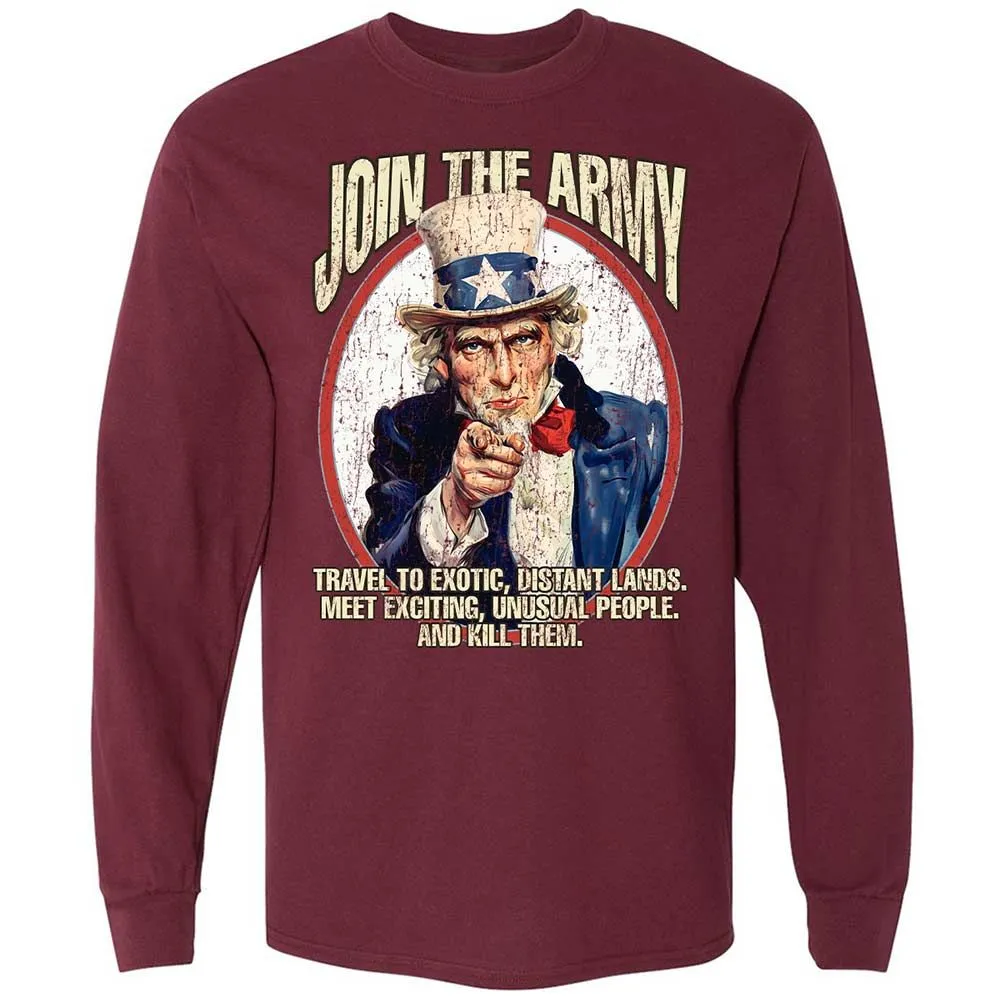 Join The Army - Maroon - 6