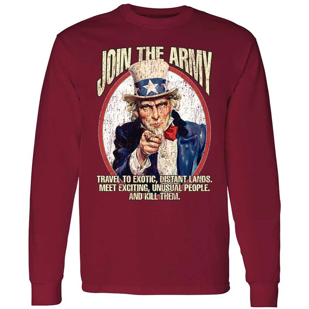 Join The Army - Cardinal Red - 7