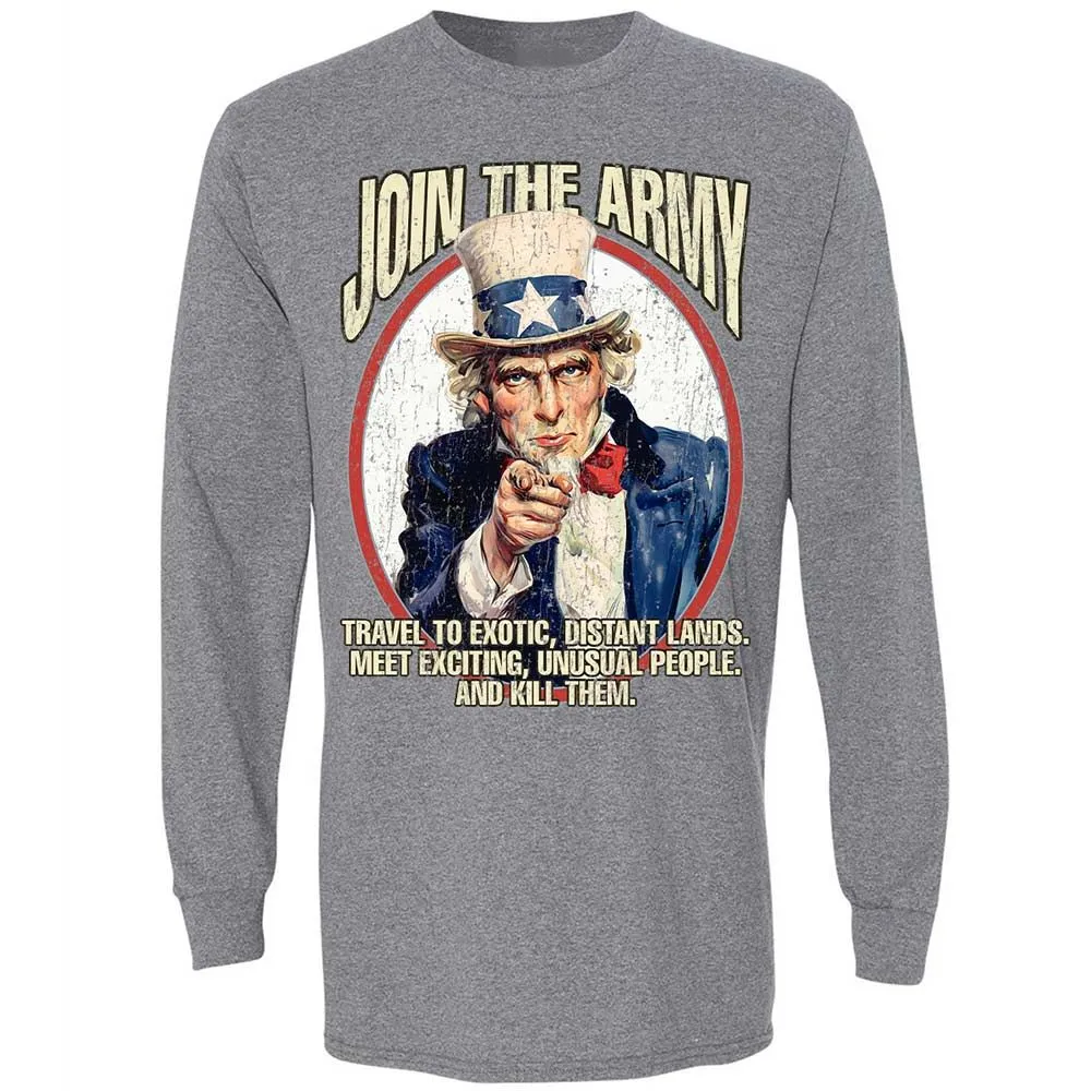 Join The Army - Graphite Heather - 8
