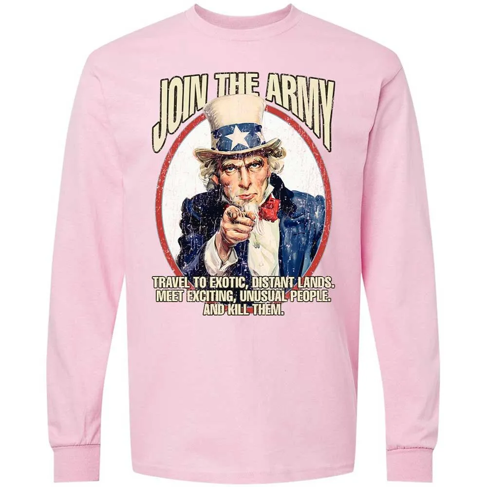 Join The Army - Light Pink - 16