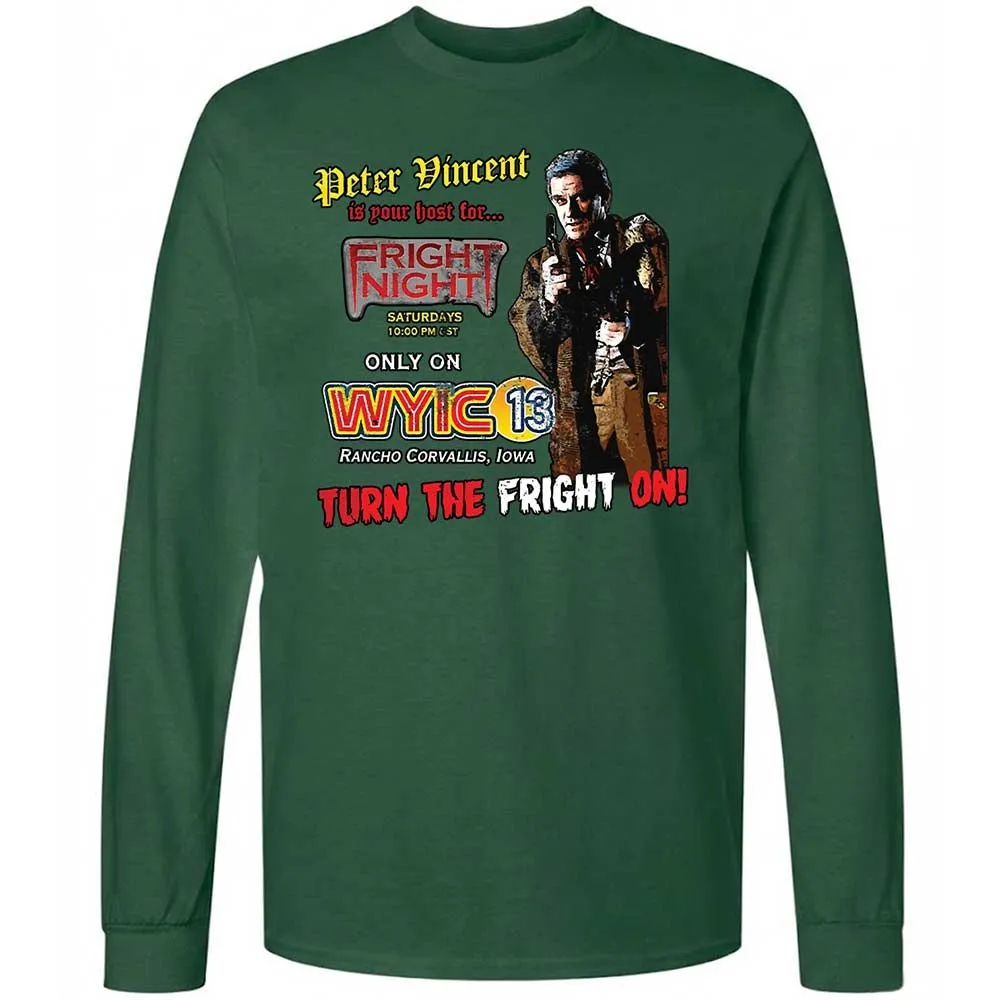 Peter Vincent Fright horror night cult - Forest Green - 4