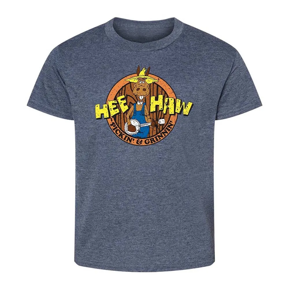 Kids T-Shirt - 77LDKY3M - Heather Navy - 9