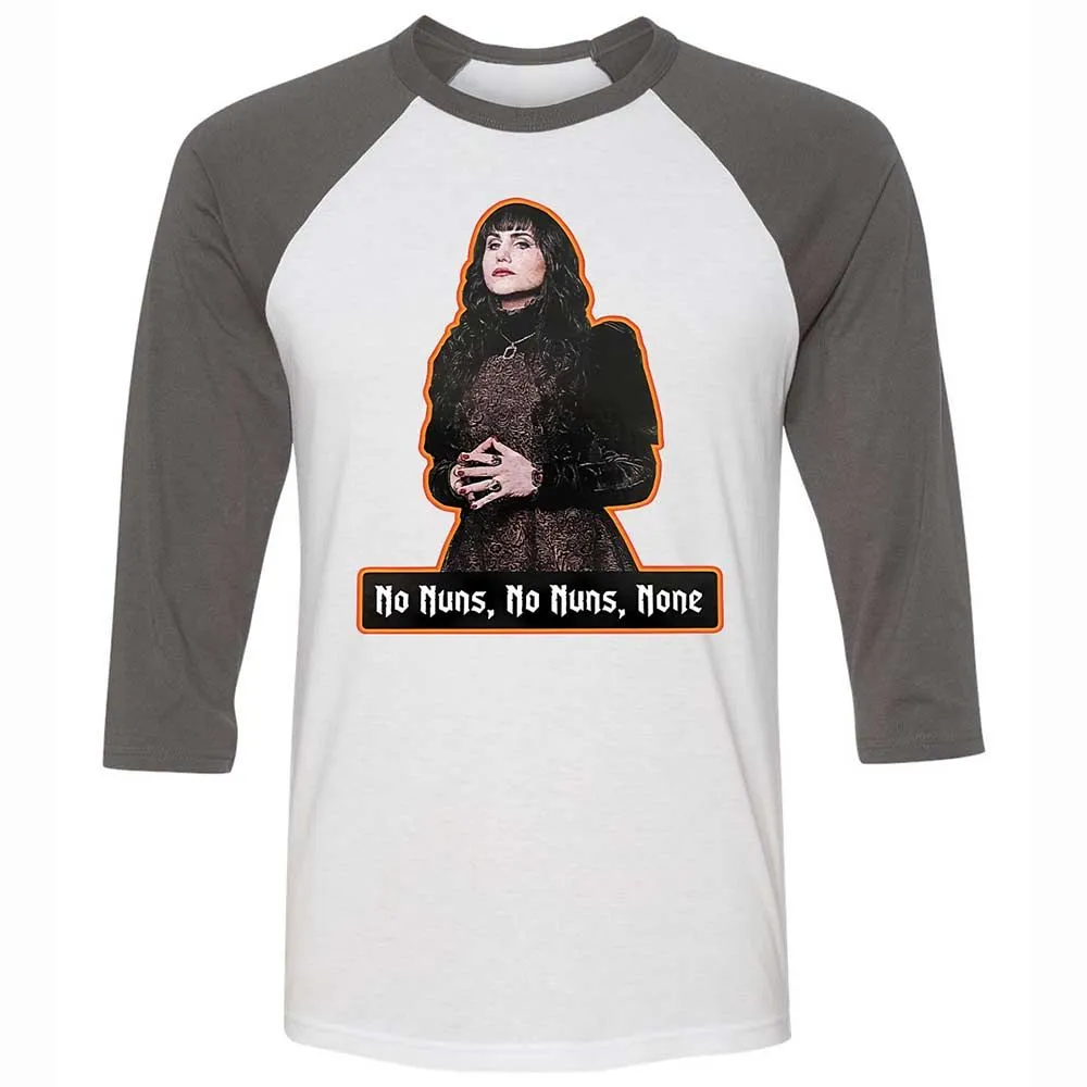 Unisex 3/4 Baseball Tee - N1G16FMV - White/Asphalt - 2
