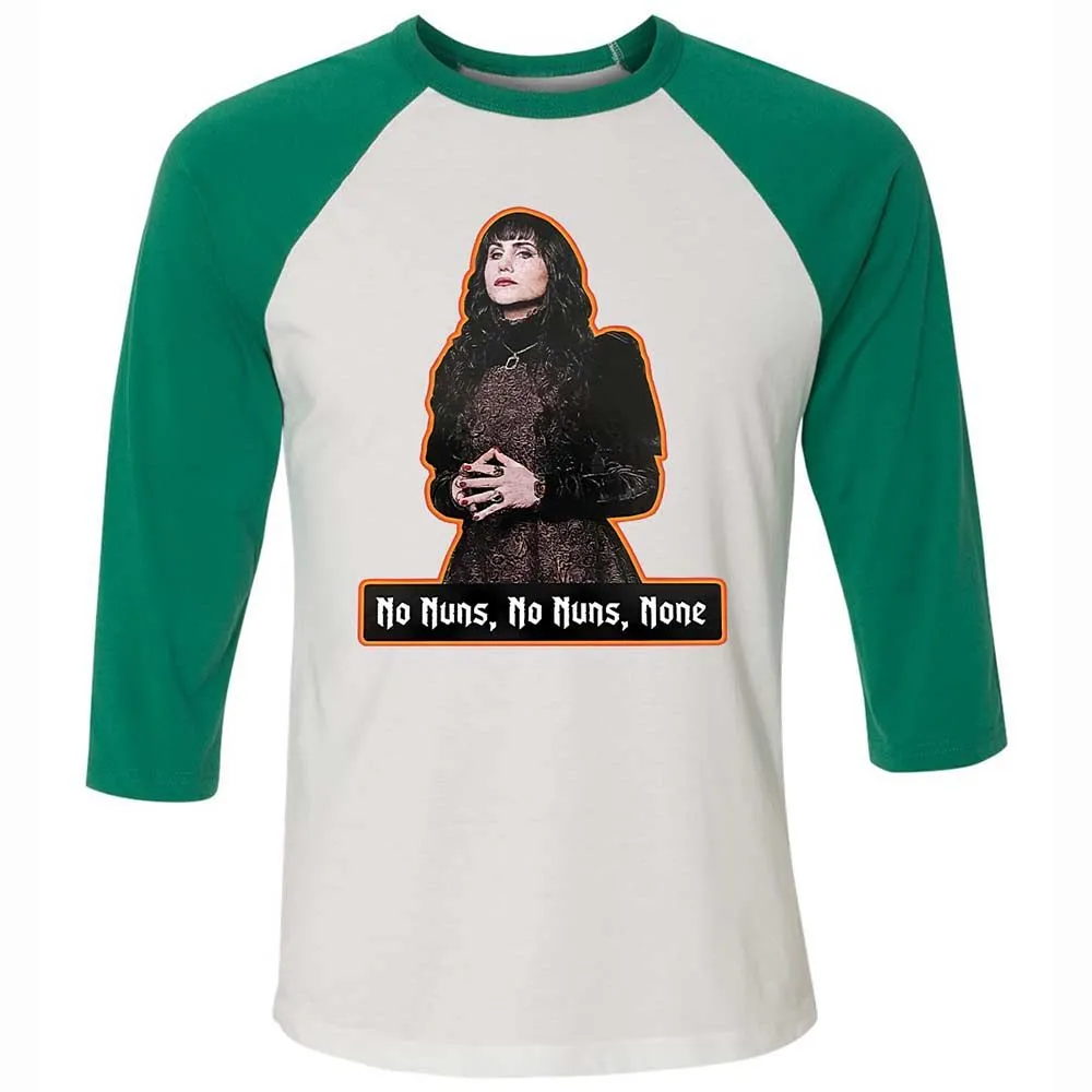 Unisex 3/4 Baseball Tee - N1G16FMV - White/Kelly - 6