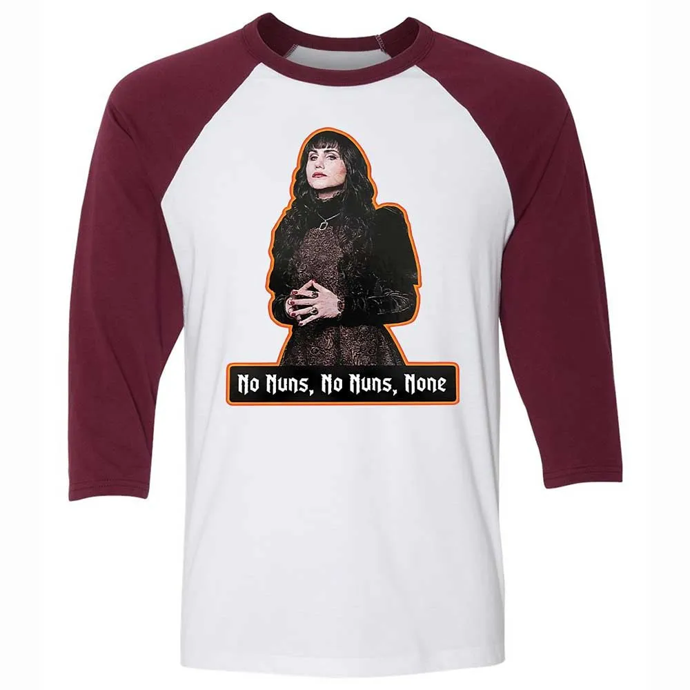 Unisex 3/4 Baseball Tee - N1G16FMV - White/Maroon - 7
