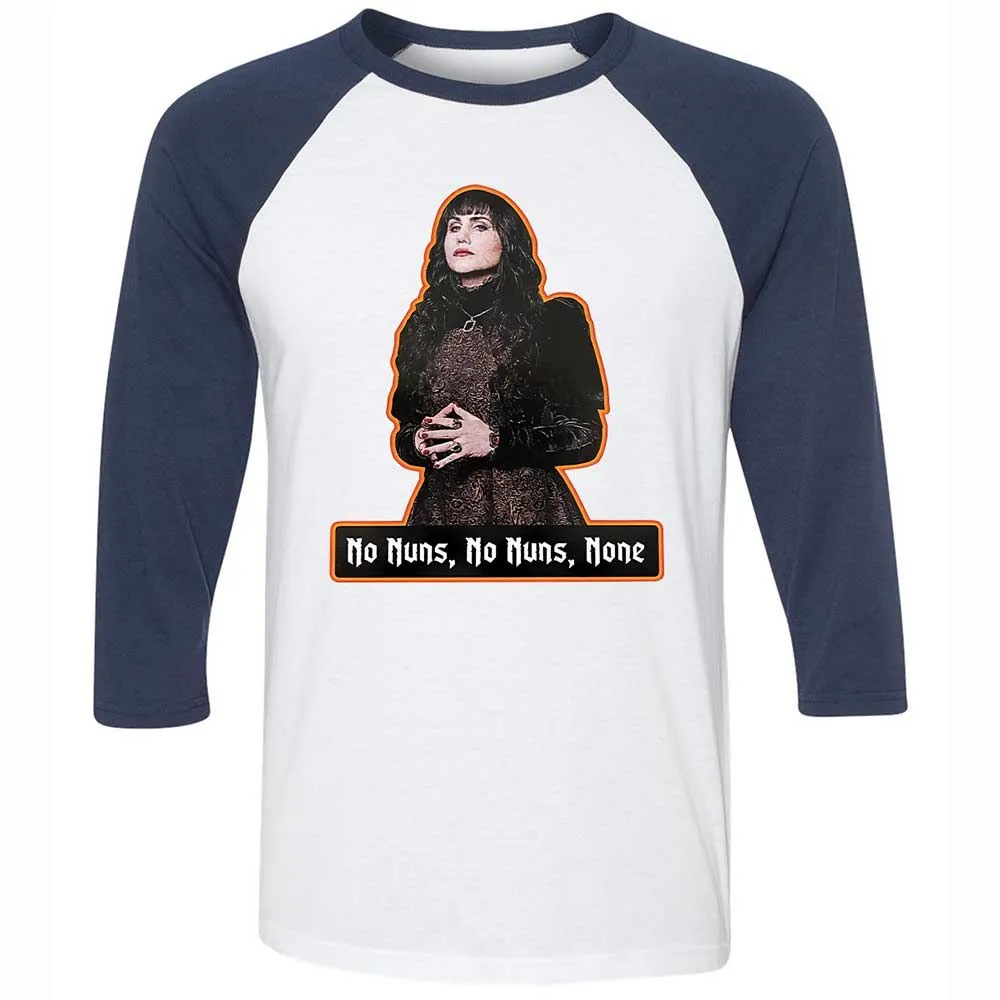 Unisex 3/4 Baseball Tee - N1G16FMV - White/Navy - 8