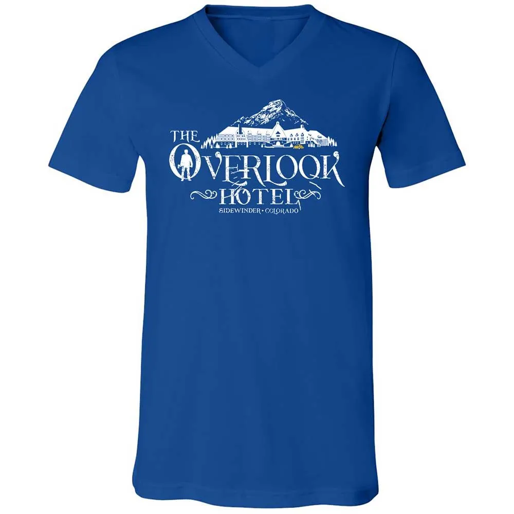 Unisex V-Neck T-Shirt - CRG8HJFV - True Royal - 4