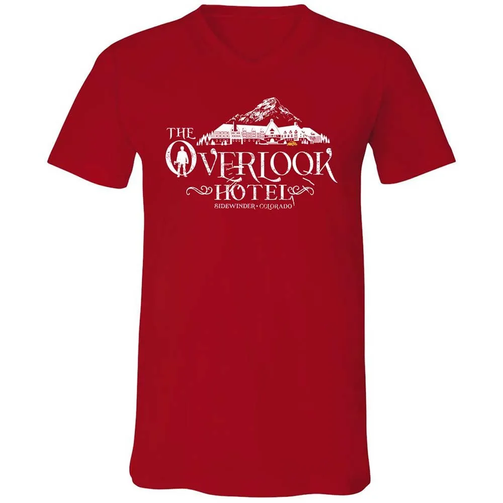 Unisex V-Neck T-Shirt - CRG8HJFV - Red - 6