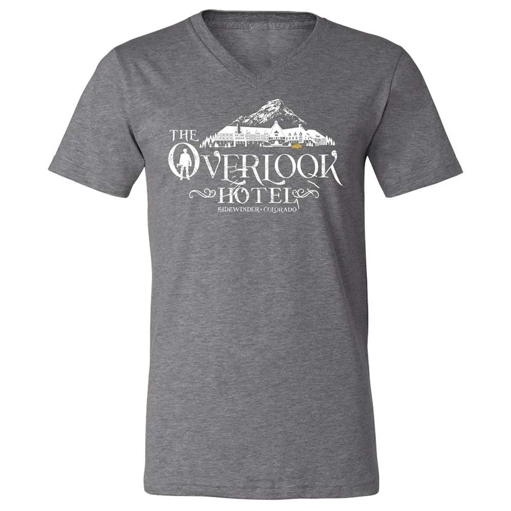 Unisex V-Neck T-Shirt - CRG8HJFV - Deep Heather - 14