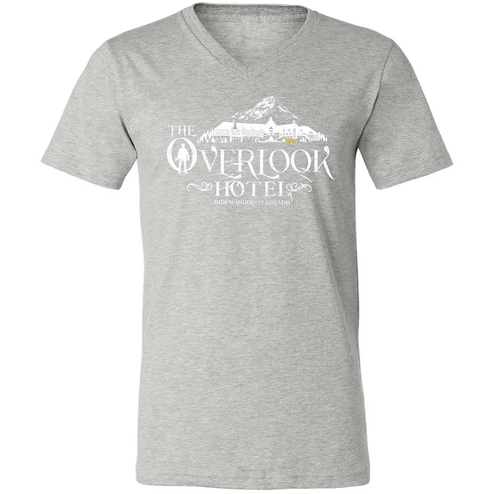 Unisex V-Neck T-Shirt - CRG8HJFV - Athletic Heather - 15