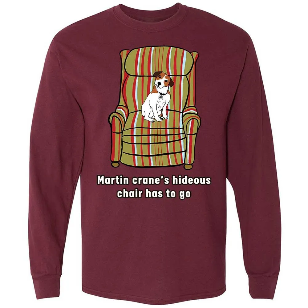 Martin crane hideous chair has to go - Maroon - 16