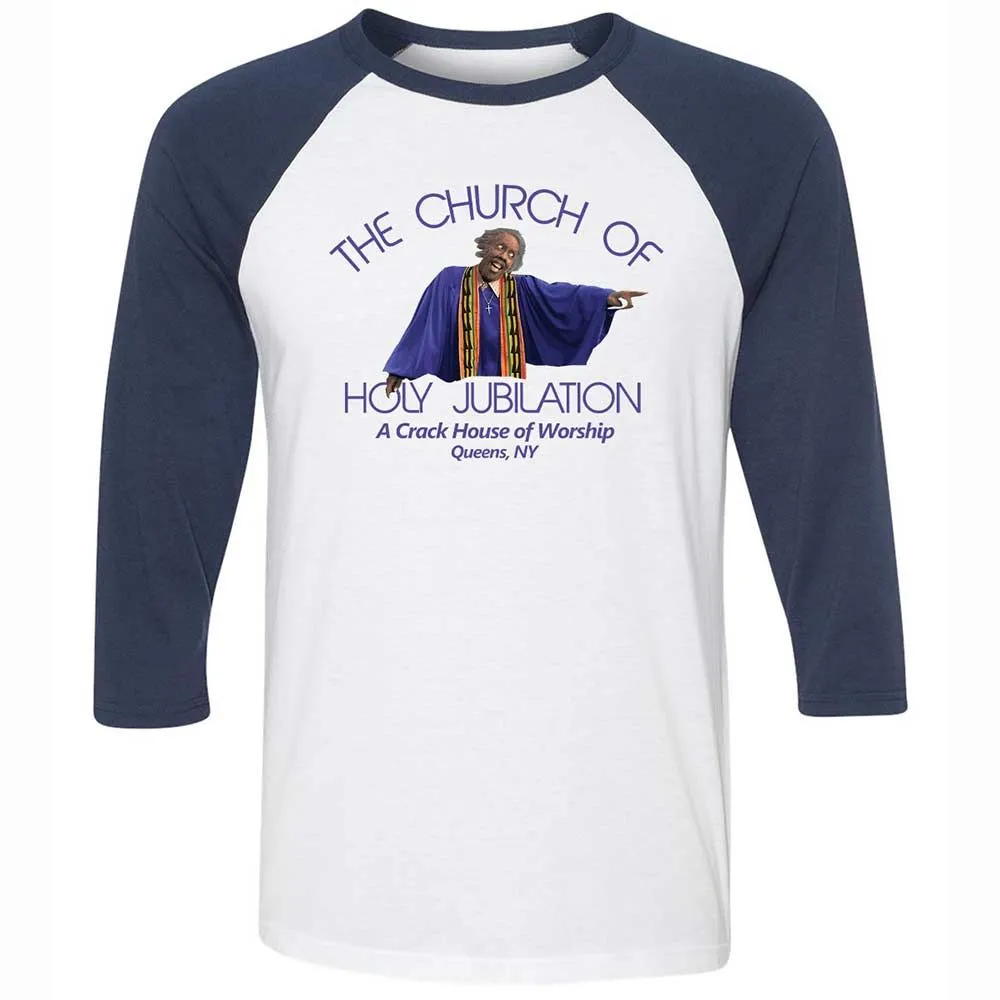 Unisex 3/4 Baseball Tee - ZELRVLAJ - White/Navy - 8
