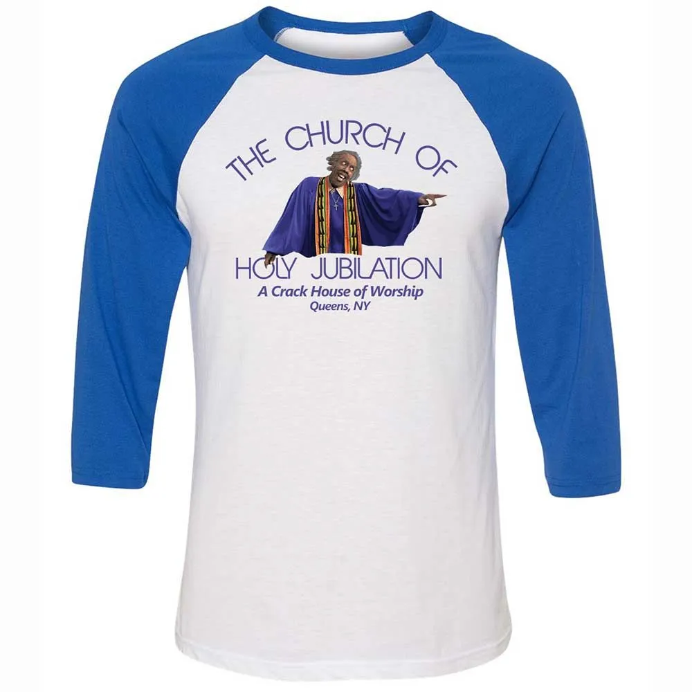 Unisex 3/4 Baseball Tee - ZELRVLAJ - White/True Royal - 10