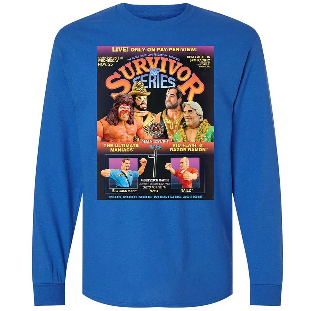 Long Sleeve T-Shirt - 2TGPVHBR - Royal - 3
