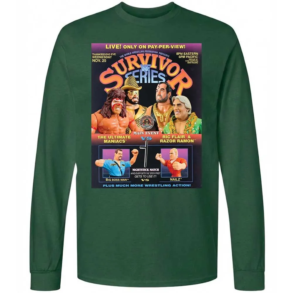 Long Sleeve T-Shirt - 2TGPVHBR - Forest Green - 4