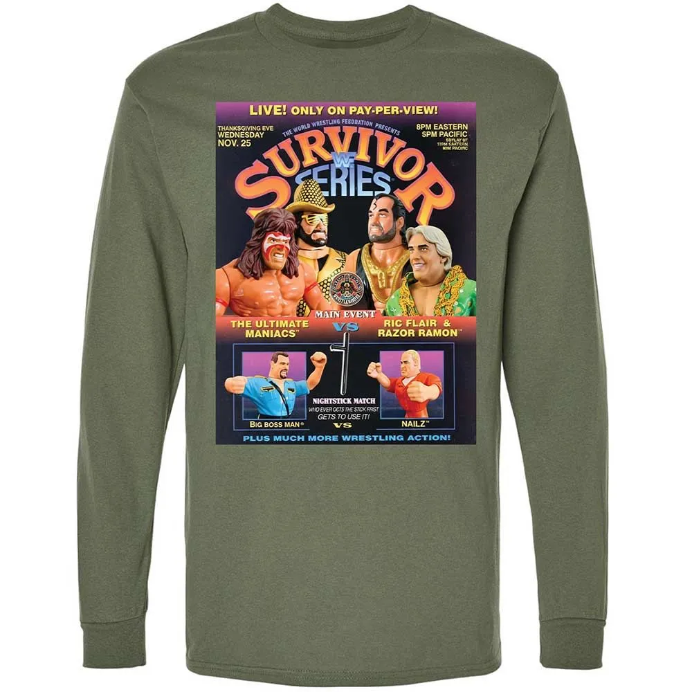 Long Sleeve T-Shirt - 2TGPVHBR - Military Green - 9
