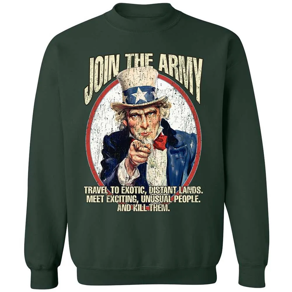 Join The Army - Forest Green - 5