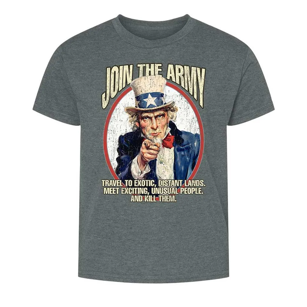 Join The Army - Dark Heather - 10