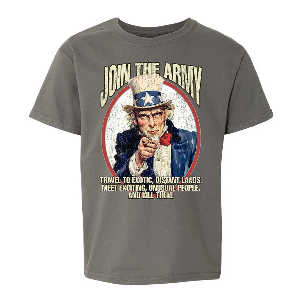Join The Army - Charcoal - 11