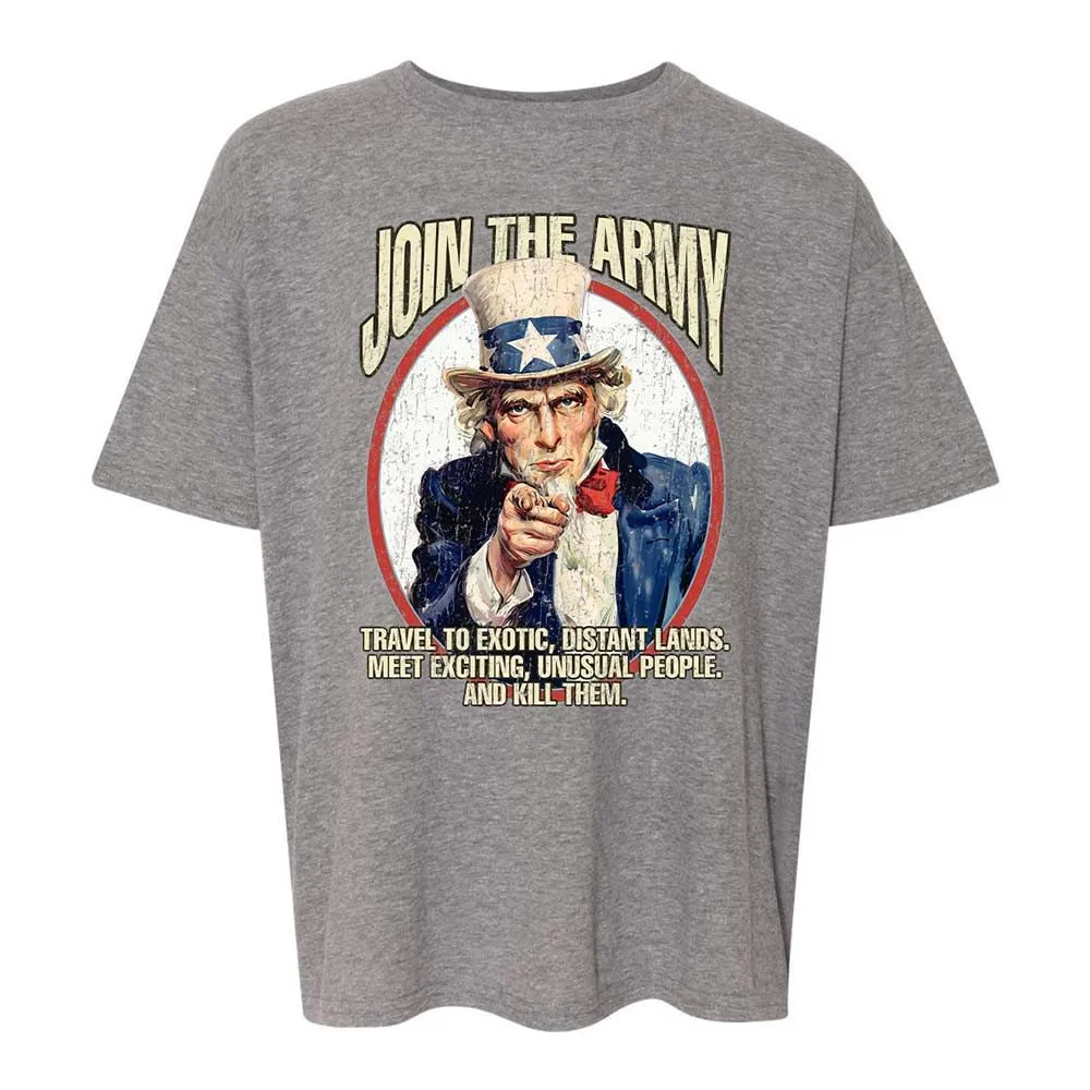 Join The Army - Graphite Heather - 12
