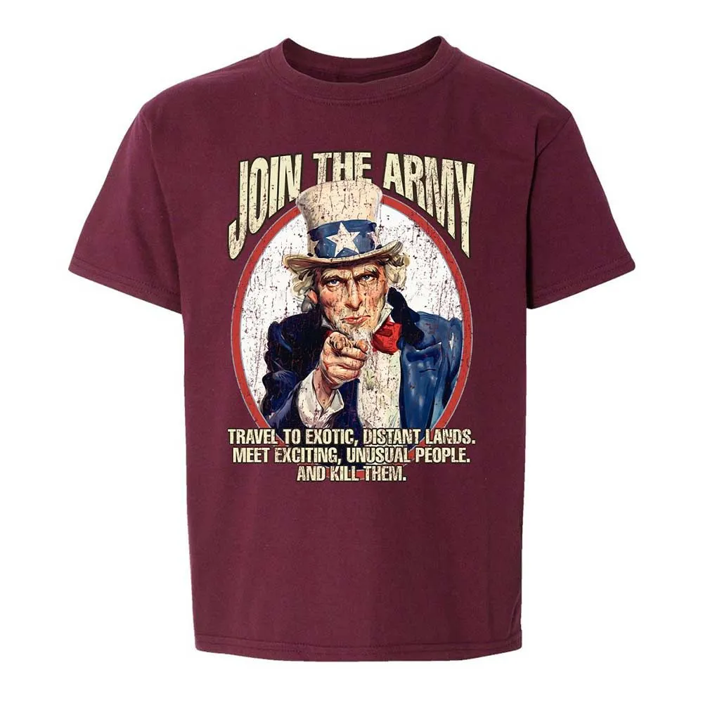 Join The Army - Maroon - 14